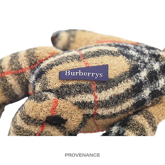 🔴 Burberry Teddy Bear - Nova Check Terry - Picture 5 of 9